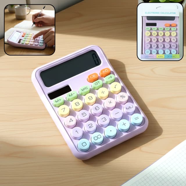  Electronic Desktop Calculator (1 Pc) 