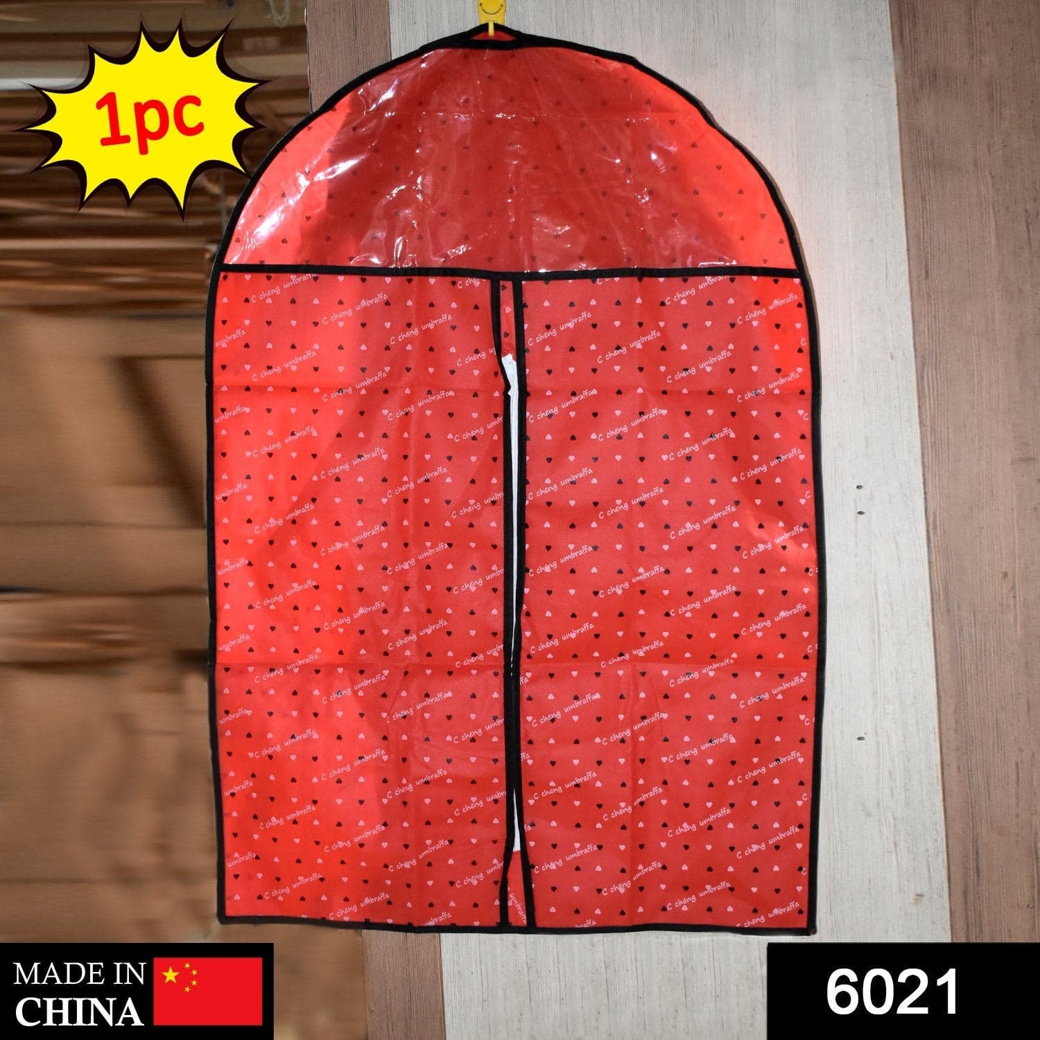 6021 Men's Coat Blazer Cover Foldover Breathable Garment Bag Suit Cover - 6021 Men's Coat Blazer Cover Foldover Breathable Garment Bag Suit Cover